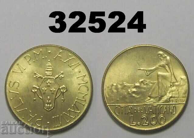 Ватикан 200 лири 1978 Ватикана