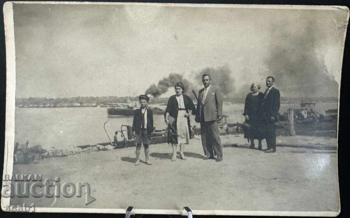 Photograph on the Danube 1937 Photograph on the Danube 1937