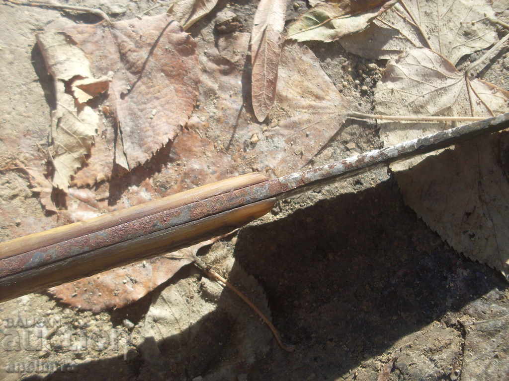 OLD LARGE KNIFE CHIRIN BUFFALO HORN EAGLE HEAD - 7 OLD LARGE KNIFE CHIRIN BUFFALO HORN EAGLE HEAD - 7