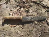 СТАР ГОЛЯМ НОЖ ЧИРЕНИ БИВОЛСКИ РОГ ОРЛОВА ГЛАВА