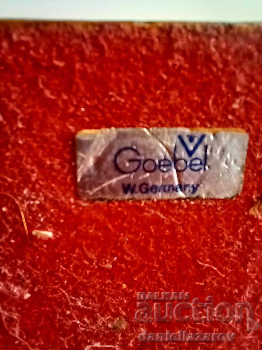 GOEBEL, Стара Скулптура на ВЕРДИ. Подписана, Статуетка - 5 GOEBEL, Стара Скулптура на ВЕРДИ. Подписана, Статуетка - 5