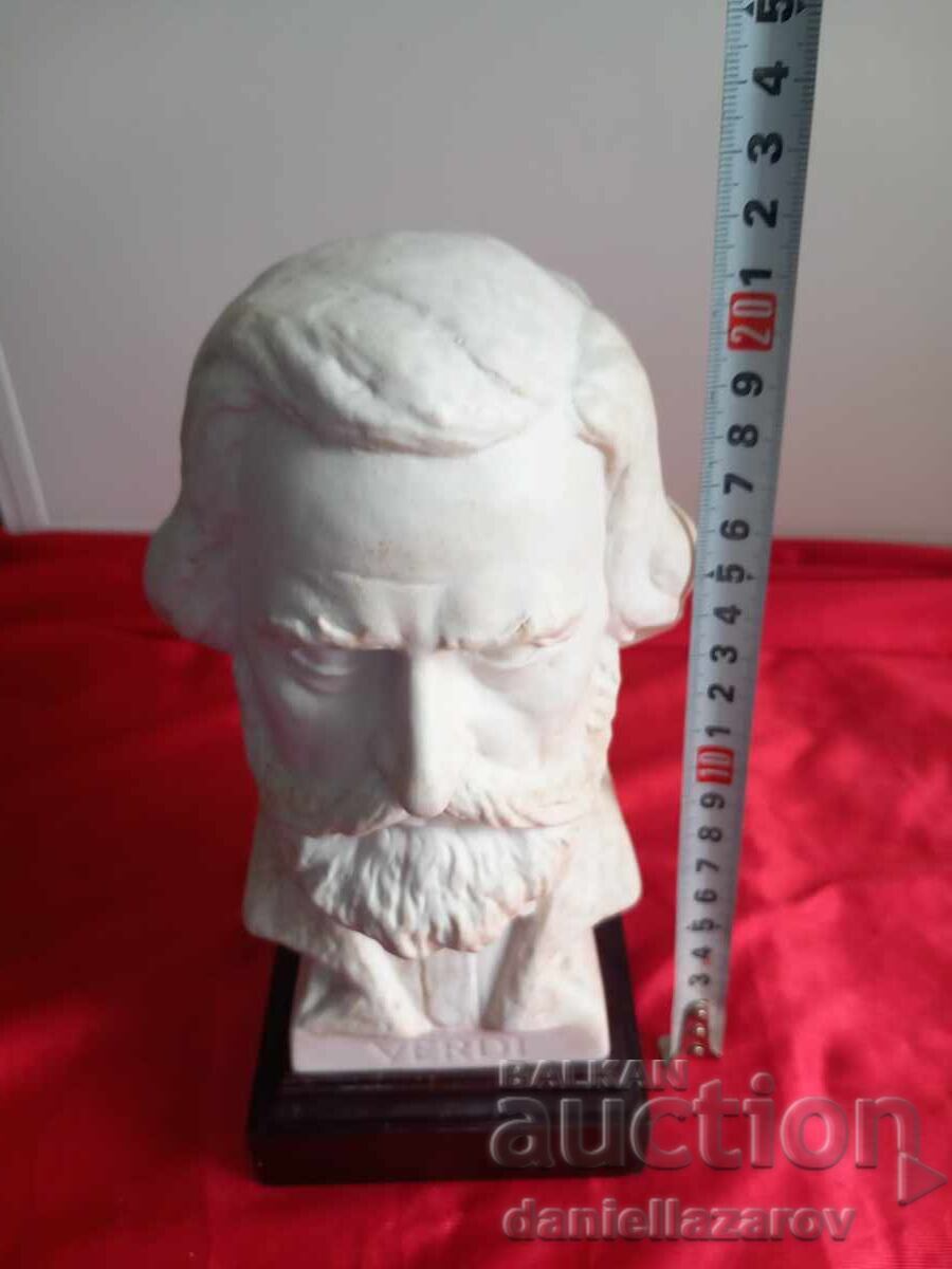 GOEBEL, Sculptură Veche VERDI. Semnată, Statuetă - 6 GOEBEL, Sculptură Veche VERDI. Semnată, Statuetă - 6