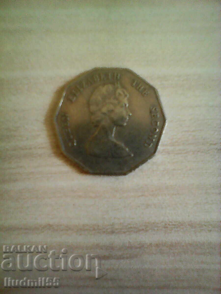 Ανατολική Καραϊβική 1 δολάριο, 2000 με τιμή 2.00 BGN | € 1.02