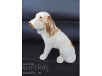 №8087 Old porcelain figure - dog