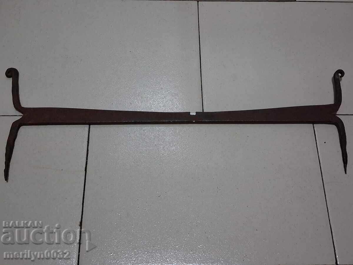 Старо ковано стъргало, ковано желязо, примитив