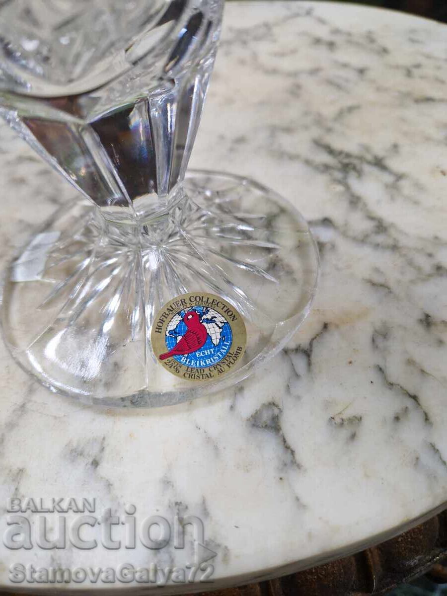 Ένα υπέροχο παλιό γερμανικό κρύσταλλο βάζο - 7