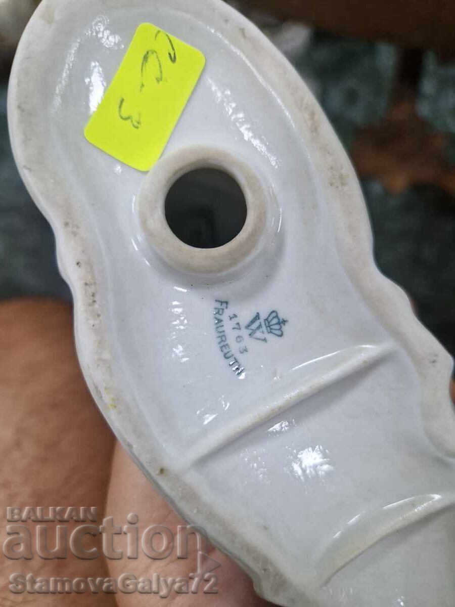 Old, very rare Fraureuth porcelain figure - 7