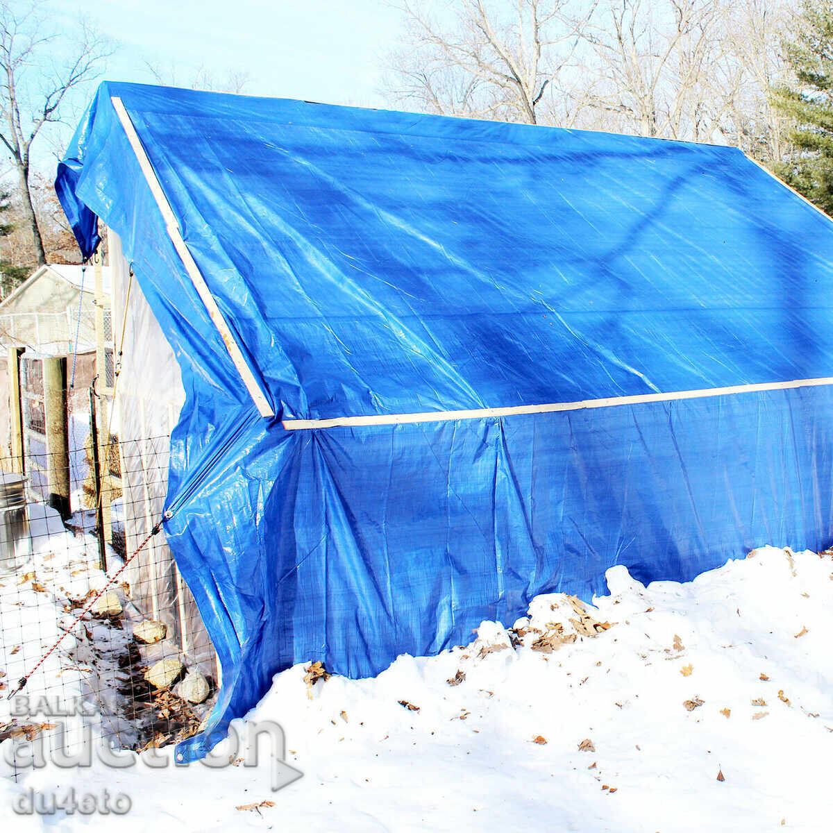 Πλατνί, κάλυμμα, μουσαμάς τέντα για σκίαση από 2 έως 15 μ. πολυεστέρας - 5
