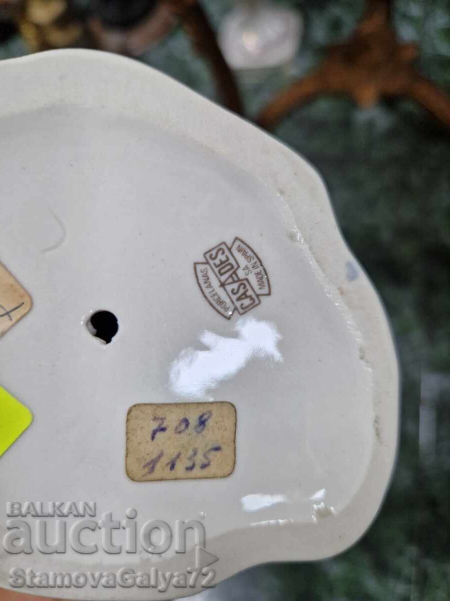 Εξαιρετικό αντίκα πορσελάνινο ειδώλιο Casades - 7