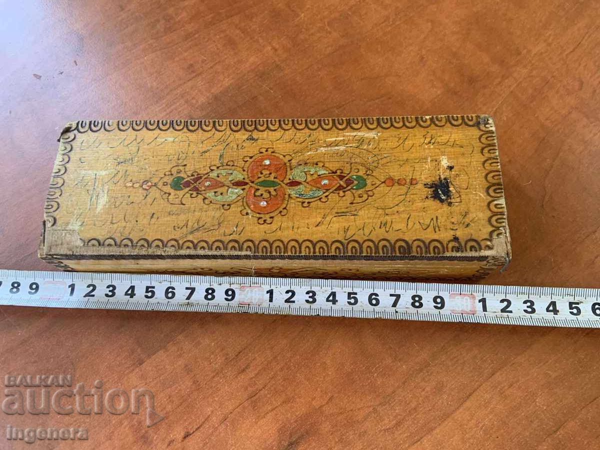 ΚΟΥΤΙ ΞΥΛΟ ΠΥΡΟΓΡΑΦΙΚΟ ΣΧΕΔΙΟ ΑΝΤΙΚΕ ΑΠΟ SOCA με τιμή 9.00 BGN | € 4.60 ΚΟΥΤΙ ΞΥΛΟ ΠΥΡΟΓΡΑΦΙΚΟ ΣΧΕΔΙΟ ΑΝΤΙΚΕ ΑΠΟ SOCA με τιμή 9.00 BGN | € 4.60