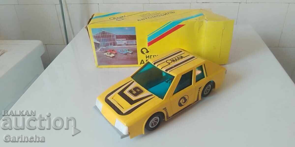 Jucărie veche rusească Raliu URSS