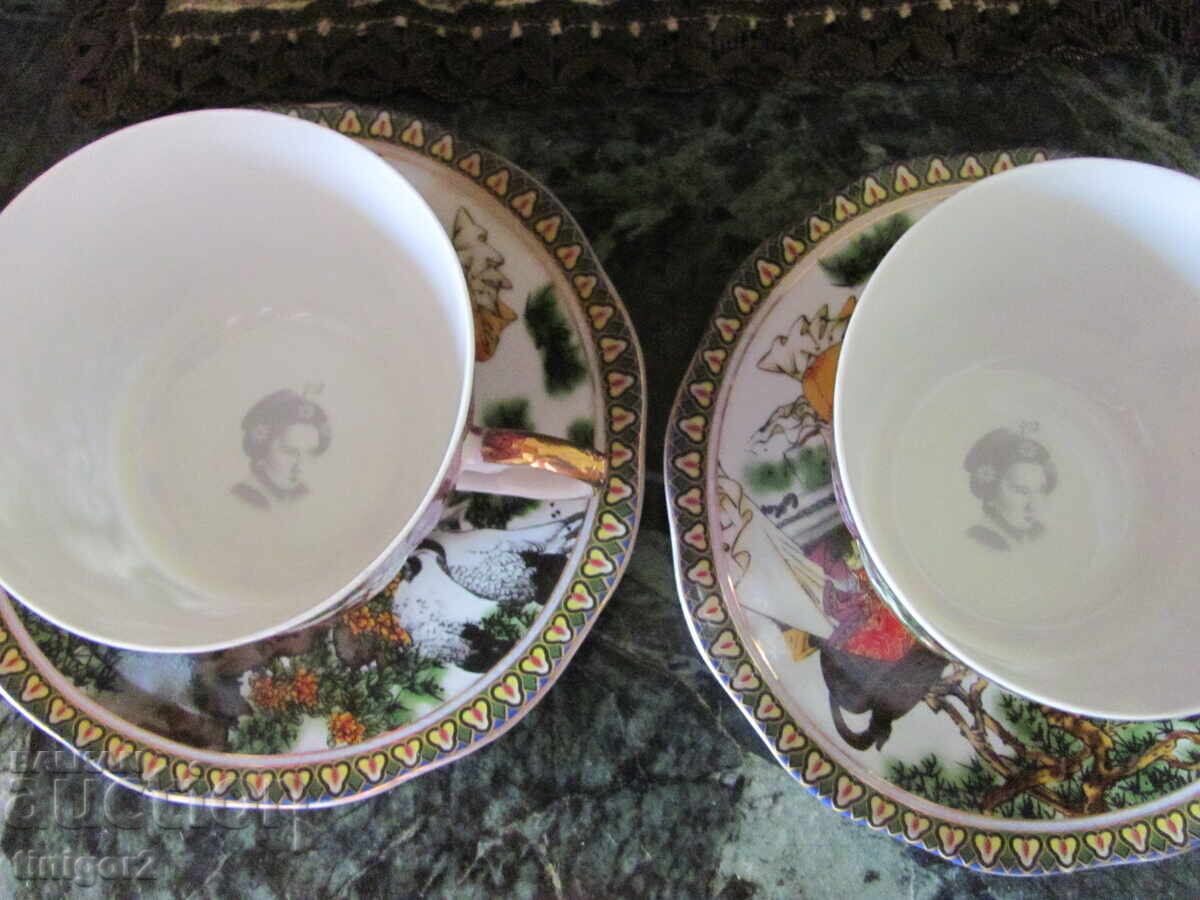 Collectible Japanese Teacups, Marked Bone China with price 52.50 BGN | € 26.84