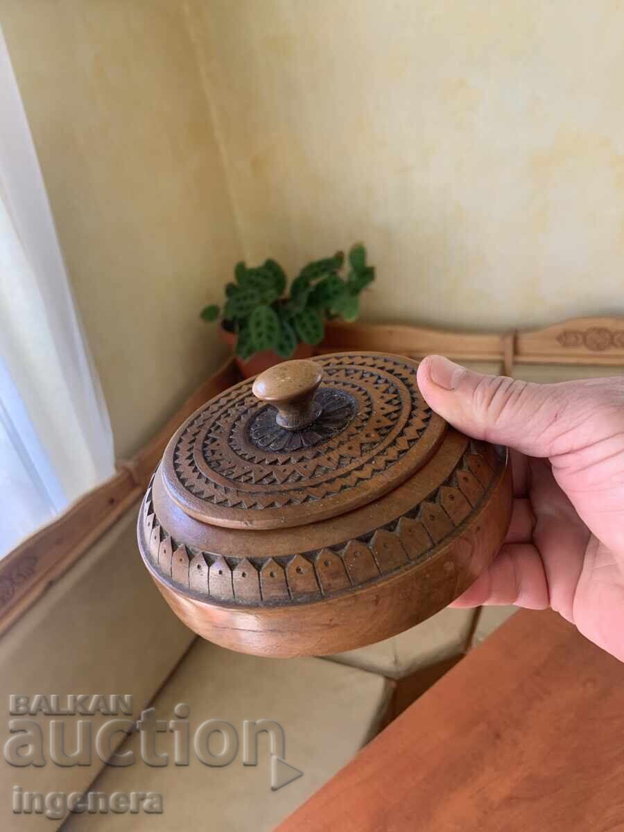 Delivery of Antique Wooden Carved Jewelry Box