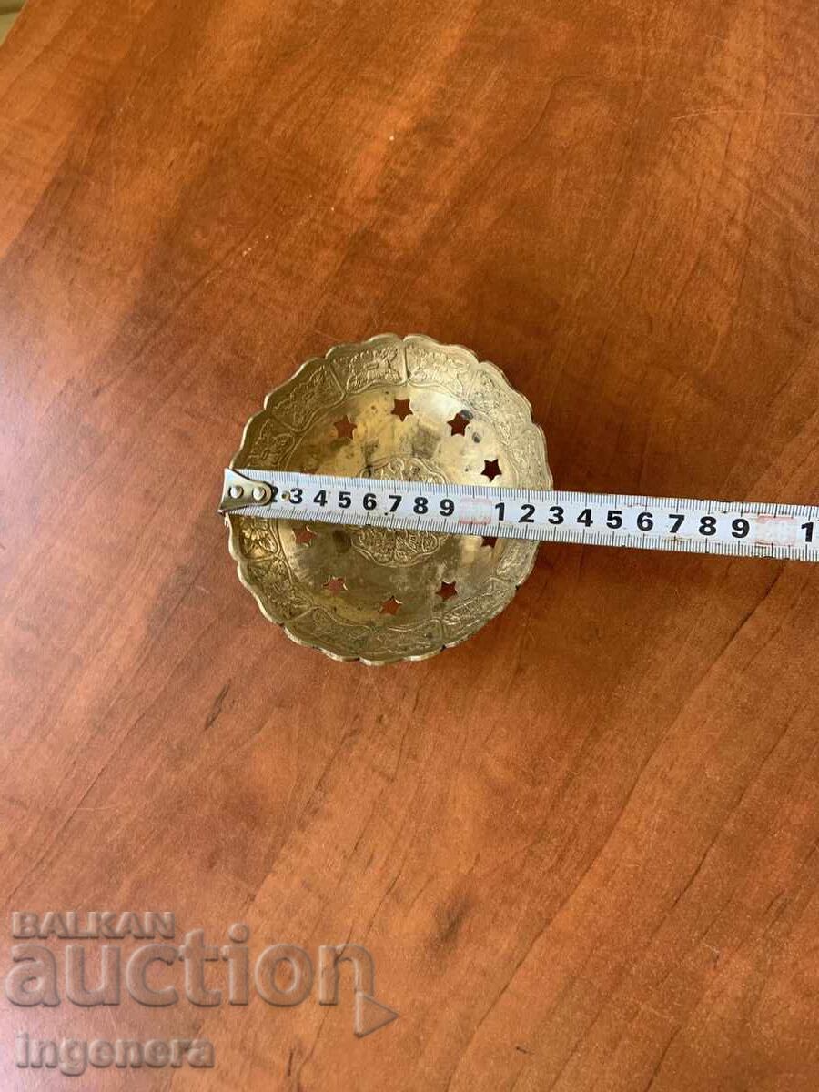 КУПА СЪД БРОНЗ ОРНАМЕНТИ- 140 ГР. с цена 12.00 лв. | € 6.14