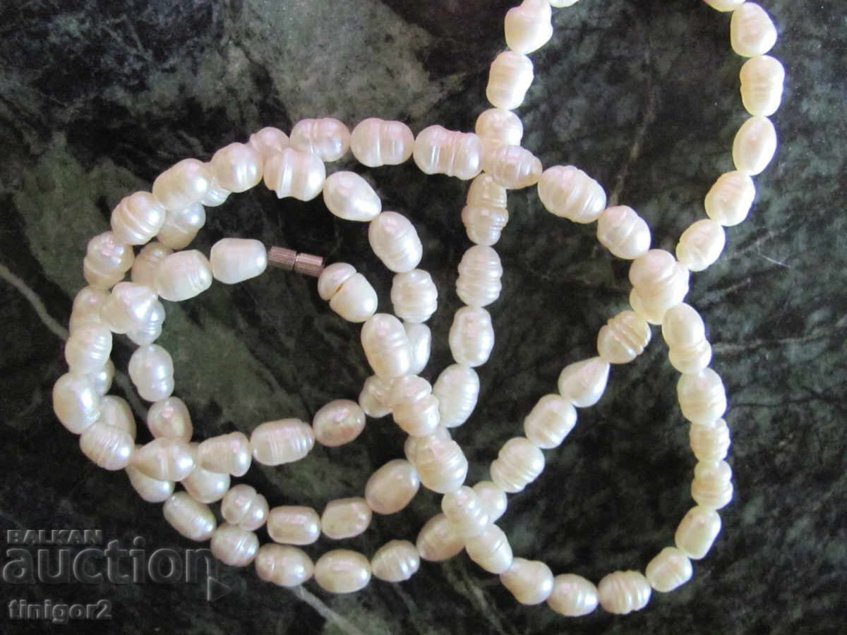 Дамско колие от естествени перли с цена 32.90 лв. | € 16.82