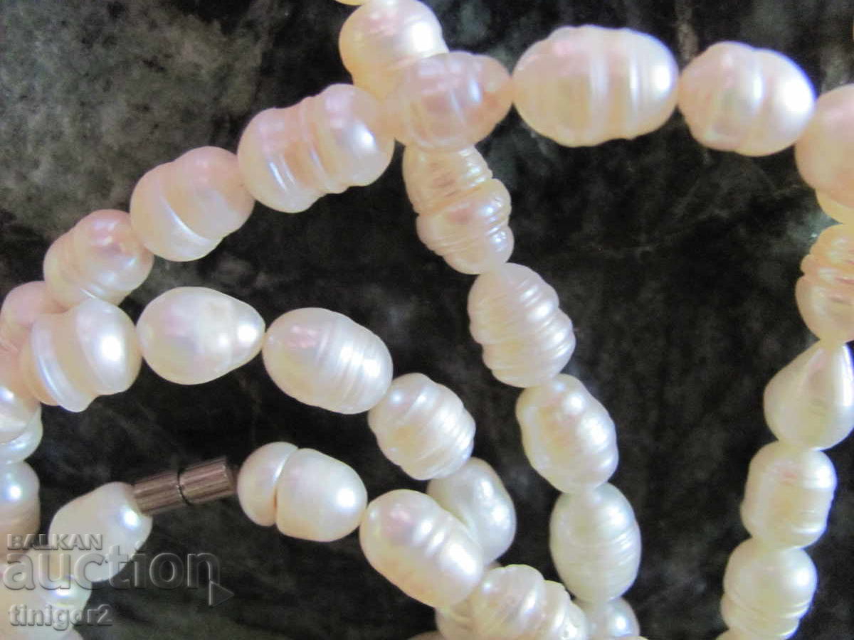 Аукцион Дамско колие от естествени перли