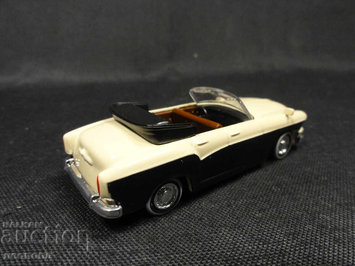 Παράδοση 1/64 ΡΕΤΡΟ ΜΕΤΑΛΛΙΚΟ ΑΥΤΟΚΙΝΗΤΟ SACHSENRING CABRIO GRELL