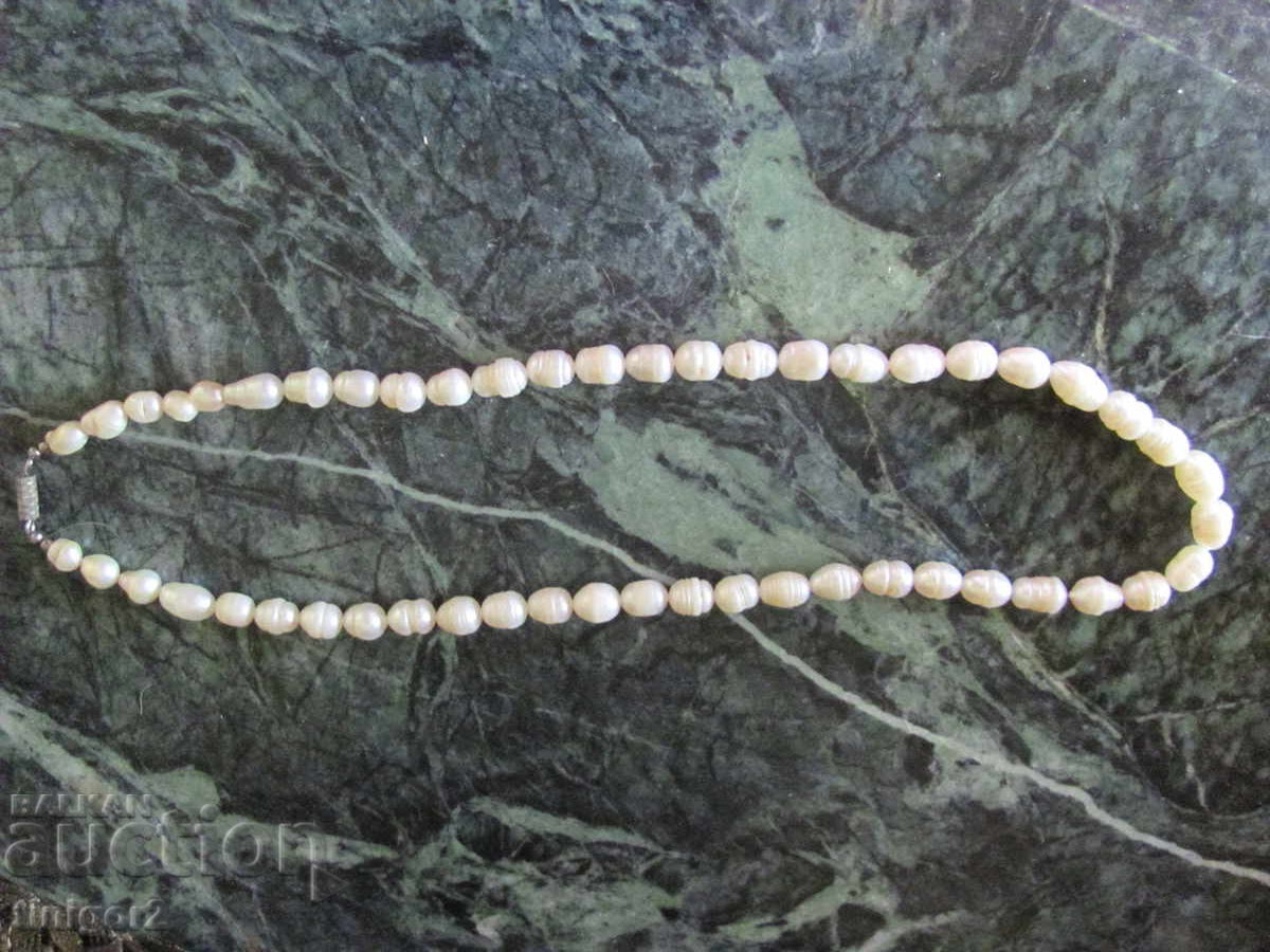 Дамско колие от естествени перли - 5 Дамско колие от естествени перли - 5