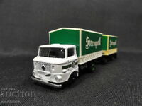 1/87 RETRO METALICĂ MAȘINUȚĂ CAMION IFA W50 GRELL