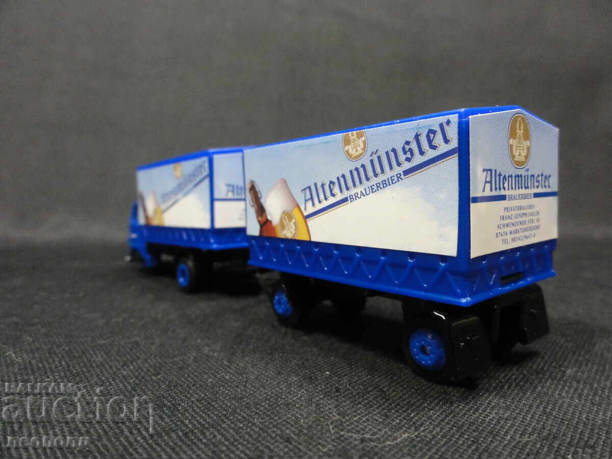 Δημοπρασία 1/87 ΡΕΤΡΟ ΜΕΤΑΛΛΙΚΟ ΑΥΤΟΚΙΝΗΤΟ ΦΟΡΤΗΓΟ IFA W50 GRELL