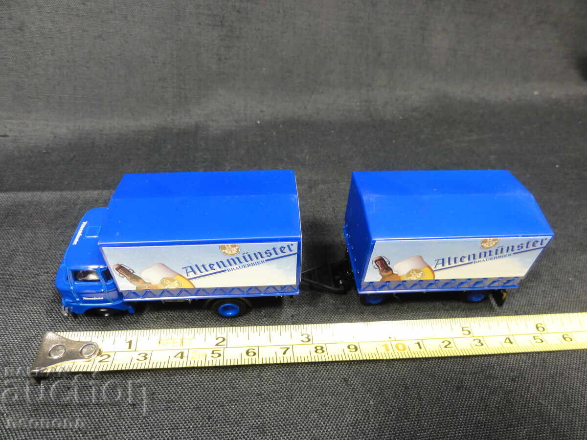 1/87 ΡΕΤΡΟ ΜΕΤΑΛΛΙΚΟ ΑΥΤΟΚΙΝΗΤΟ ΦΟΡΤΗΓΟ IFA W50 GRELL - 7