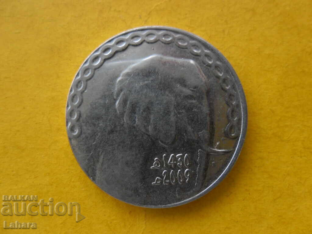 5 динара 2009 г. Алжир