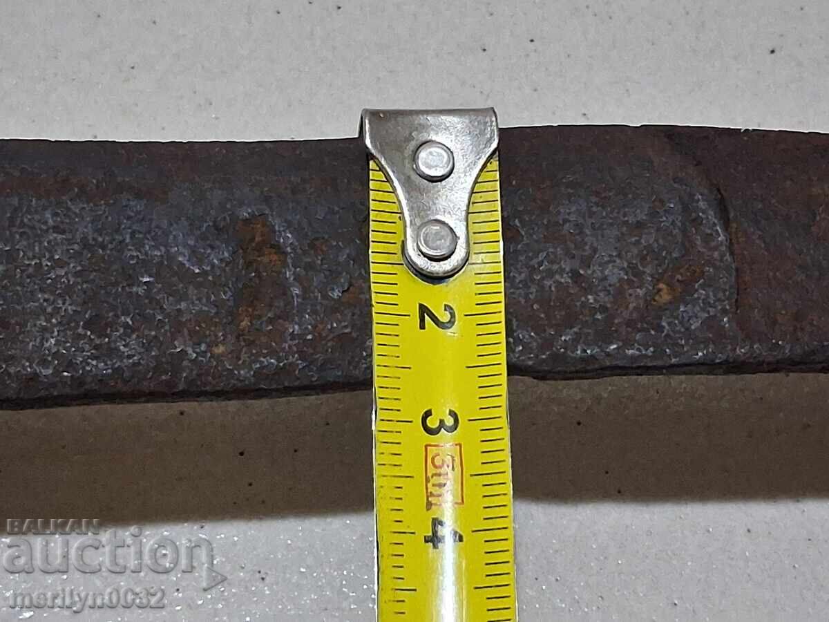 Vechi instrument de mână forjat, din fier forjat, din lemn - 7 Vechi instrument de mână forjat, din fier forjat, din lemn - 7