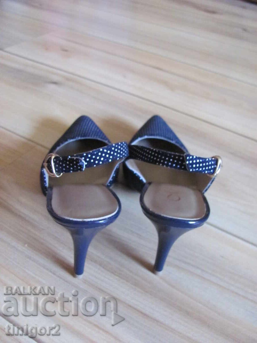 Pantofi de damă cu toc Milady, număr 39, toc 7cm - 5