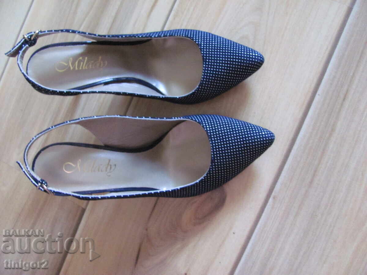 Pantofi de damă cu toc Milady, număr 39, toc 7cm - 6