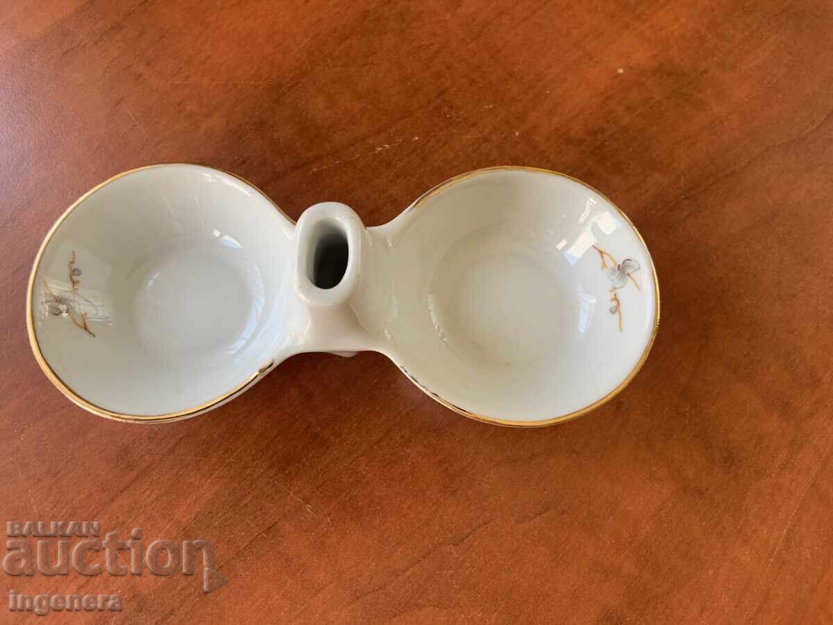 Auction  PORCELAIN SALT PIPERNICA BULGARIA