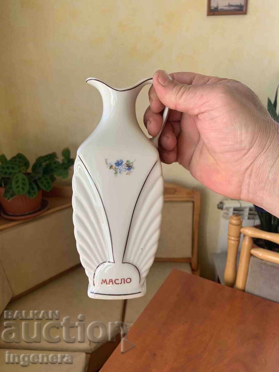 Porcelain Bottle Jar for Olive Oil from SOCA Bulgaria with price 12.00 BGN | € 6.14