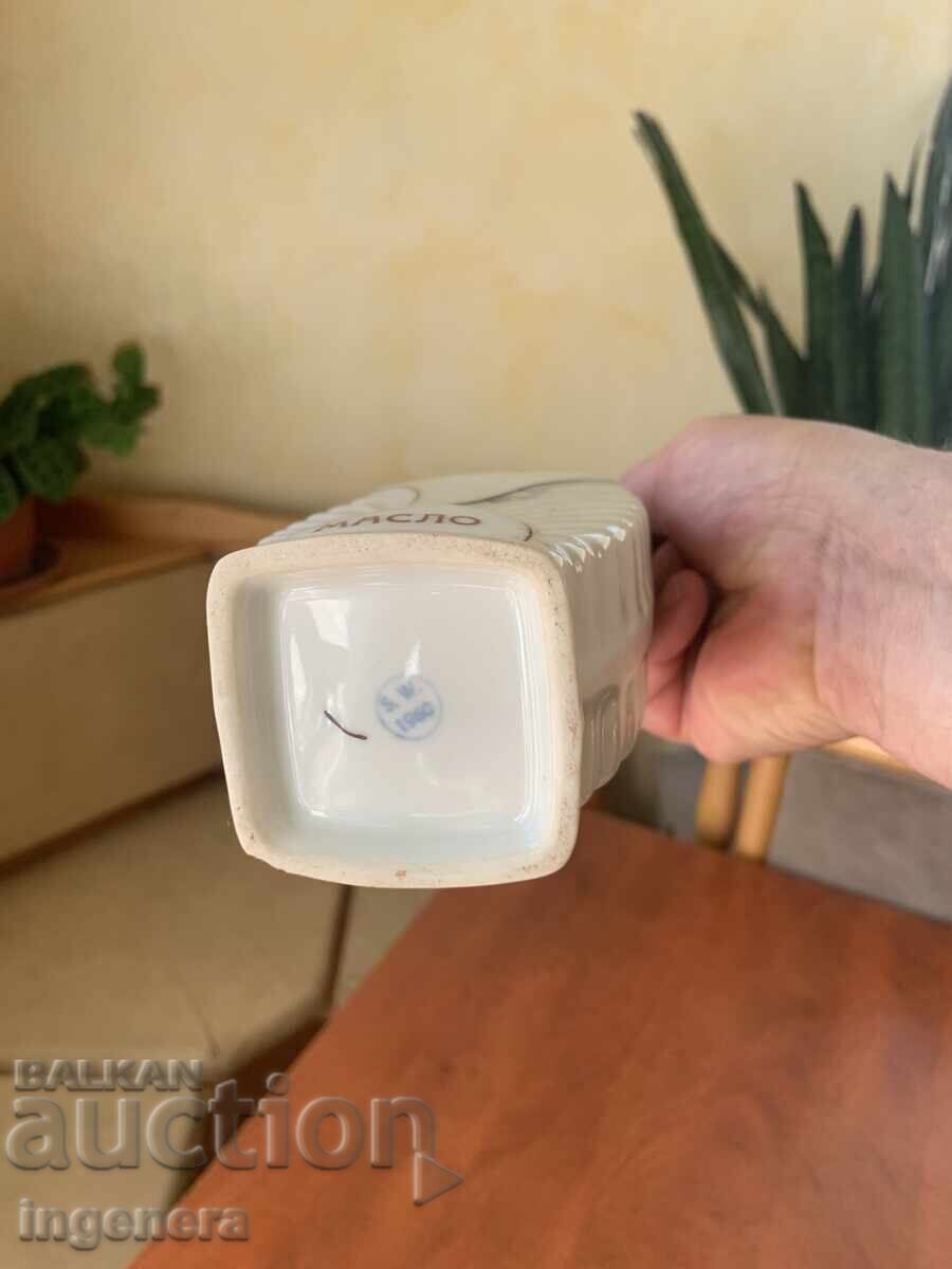 Porcelain Bottle Jar for Olive Oil from SOCA Bulgaria - 5