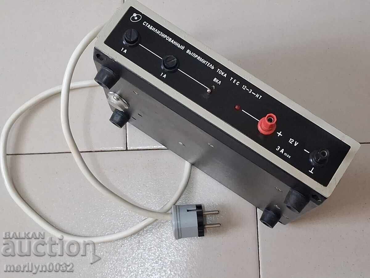 Stabilizator "Electron" Miliția Populară R.P.B. U.R.S.S - 6 Stabilizator "Electron" Miliția Populară R.P.B. U.R.S.S - 6