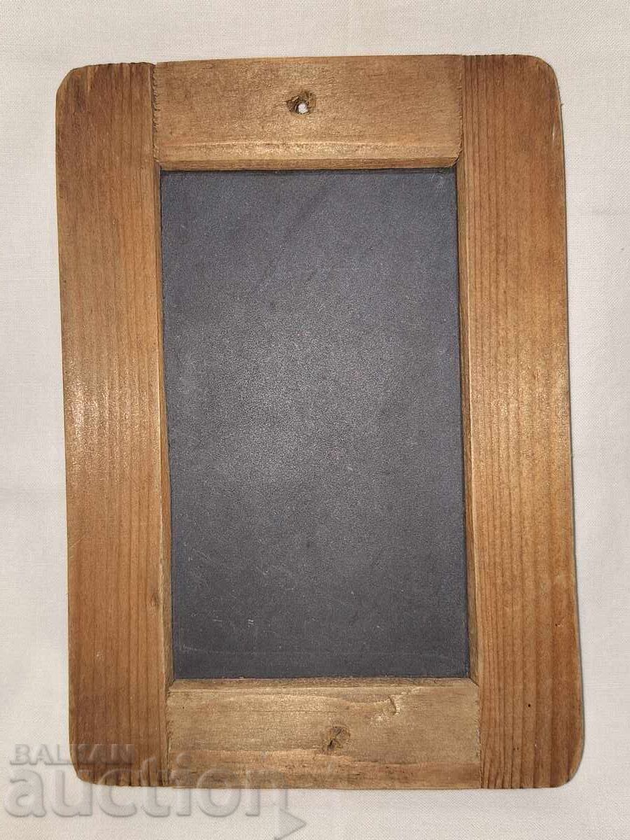 Old slate writing board with a stylus--small with price 60.00 BGN | € 30.68
