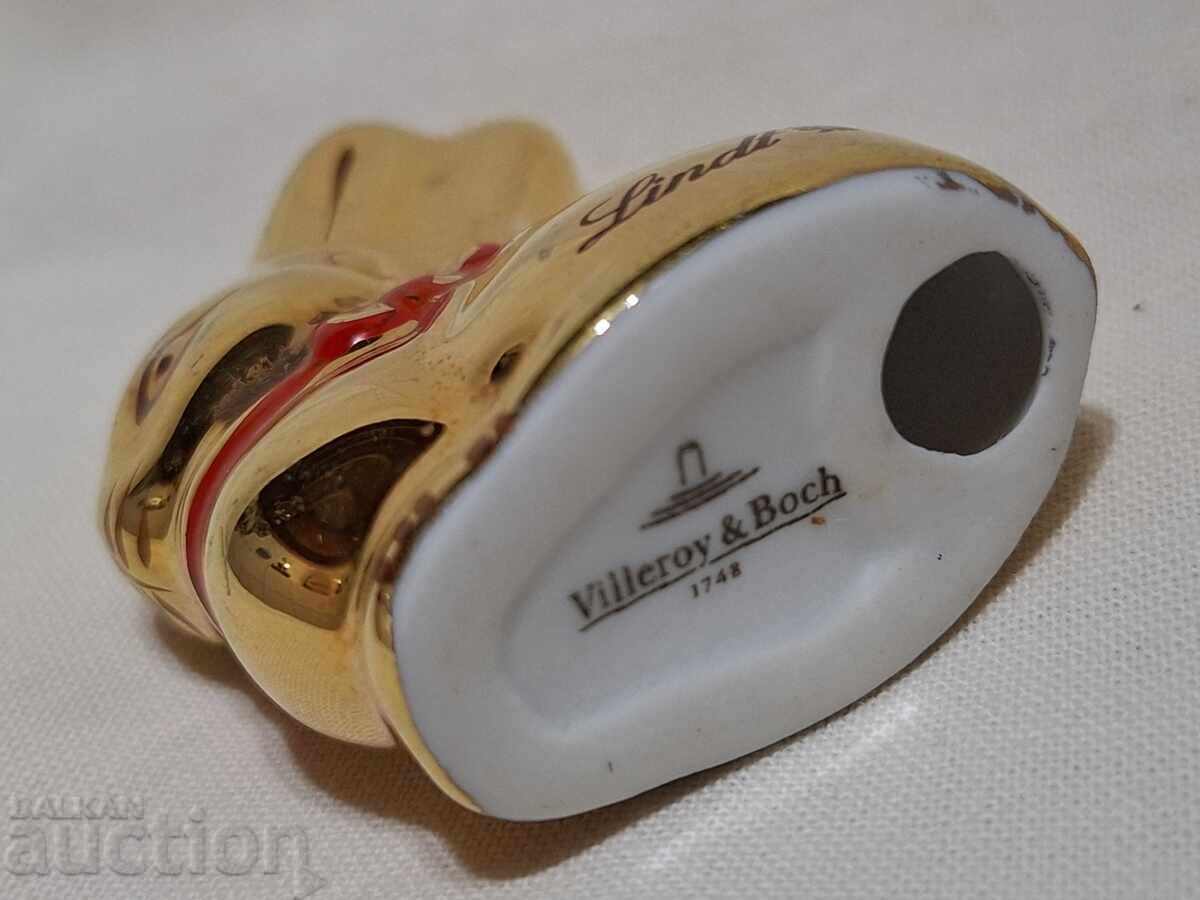 Стара порцеланова фигура--зайче--Lindth--Villeroy Boch - 6