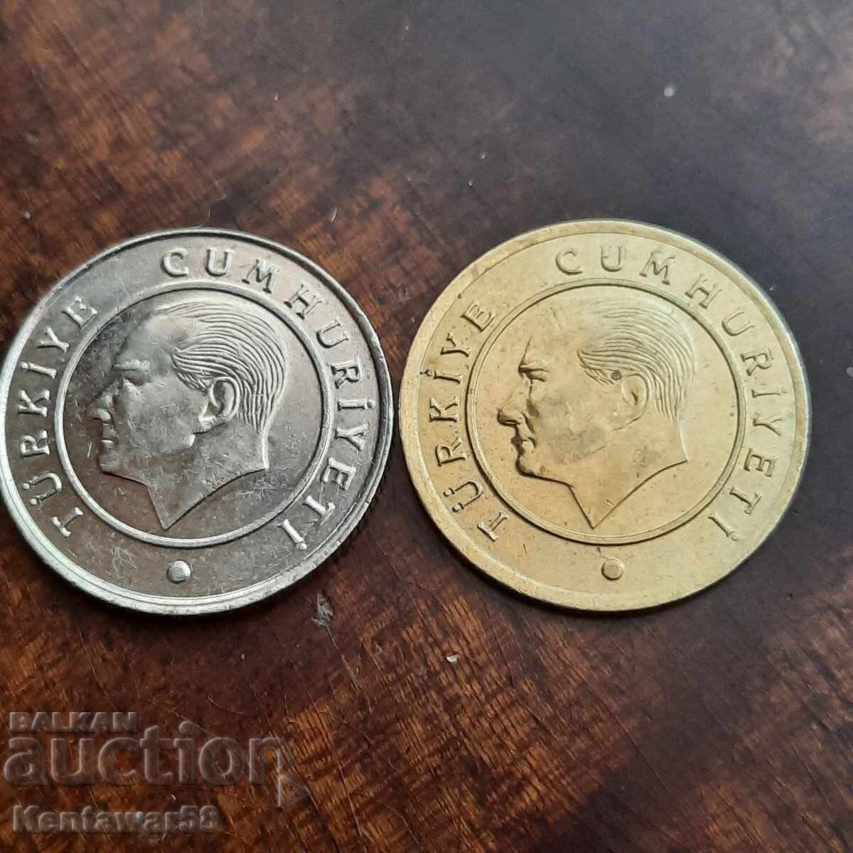 Turcia 25 kuruş 2022 și 2023 cu preț 1.00 BGN | € 0.51 Turcia 25 kuruş 2022 și 2023 cu preț 1.00 BGN | € 0.51