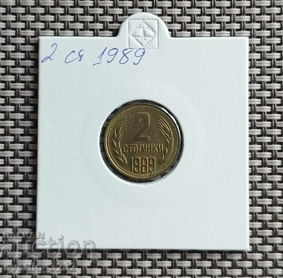 2 cenți 1989 2 cenți 1989