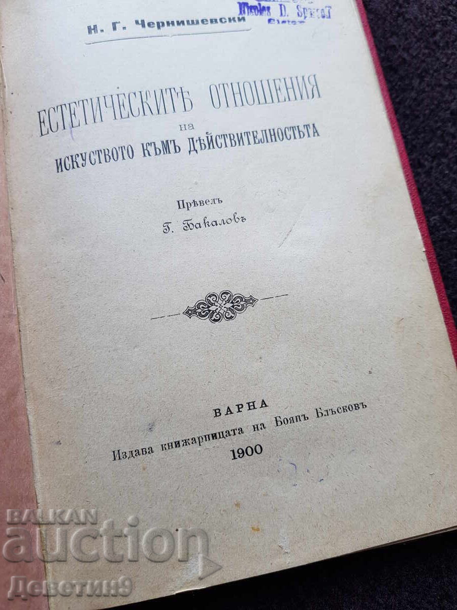 Αισθητική σχέση της τέχνης με την πραγματικότητα - 1900 μ.Χ