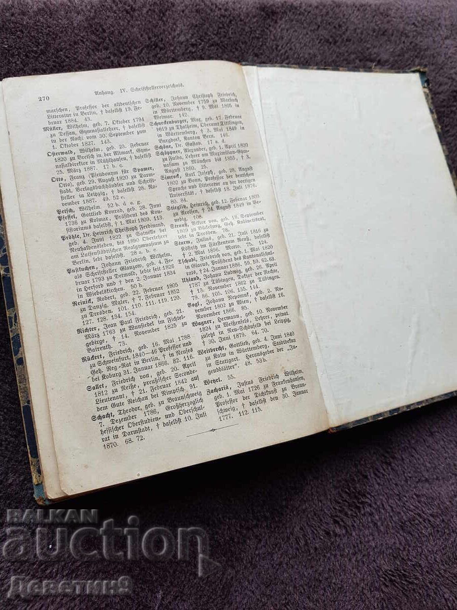 Антикварна немска книга 1900 г. - 7