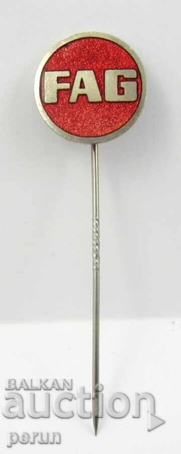 FAG-Γερμανία-Διαφημιστική κονκάρδα-Αυτοκίνητα-Ρουλεμάν- - 5