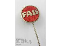 FAG-Γερμανία-Διαφημιστική κονκάρδα-Αυτοκίνητα-Ρουλεμάν-