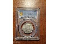 2 Leva 1912, AU55 PCGS