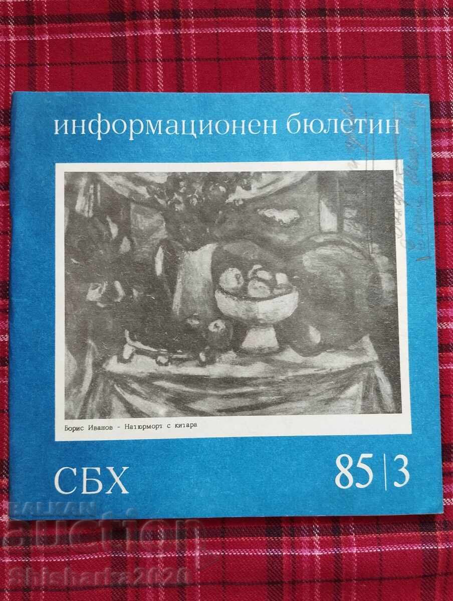 SBH Information Bulletin 1985 I 3