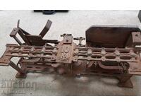 Cântar vechi dinainte de secolul 9 + 6 buc. greutăți/ unice/