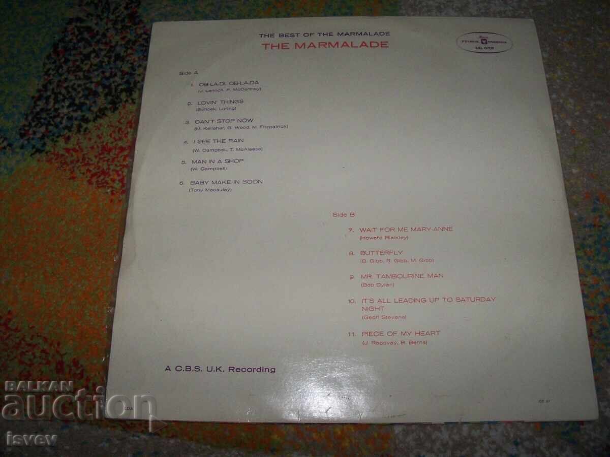 The Marmalade – The Best Of The Marmalade με τιμή 12.00 BGN | € 6.14