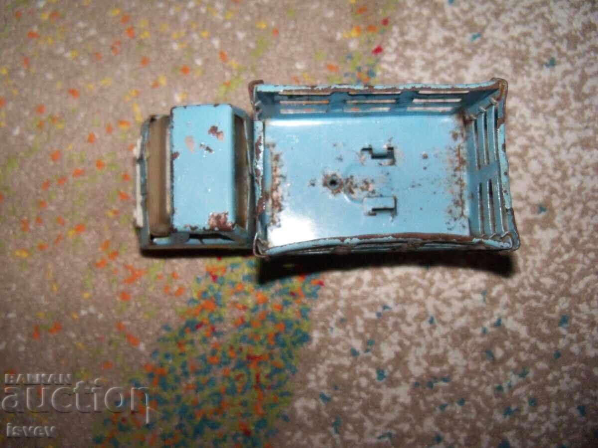 Ламаринено камионче, соц играчка произвездено в България - 5