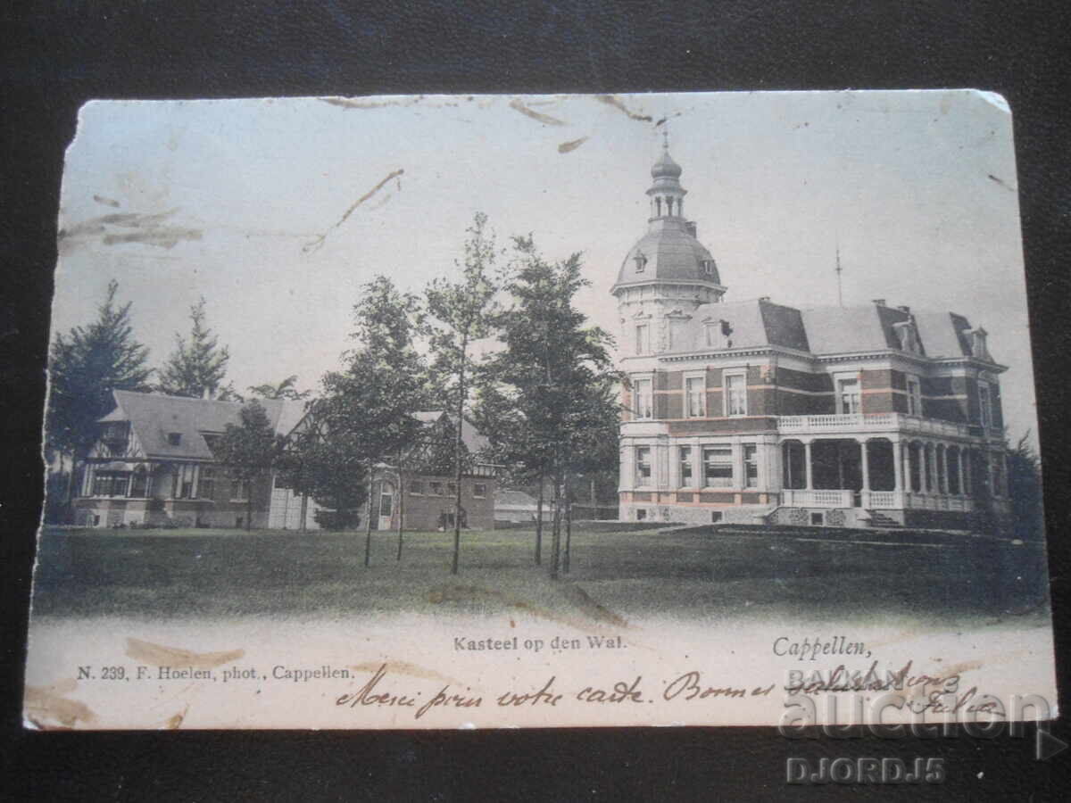 Castel pe denWal, Carte poștală veche