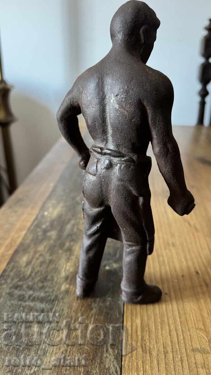 Παράδοση Μεταλλική φιγούρα, χυτήρας, χυτοσίδηρος