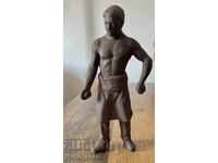 Метална фигура,  леяр, чугун