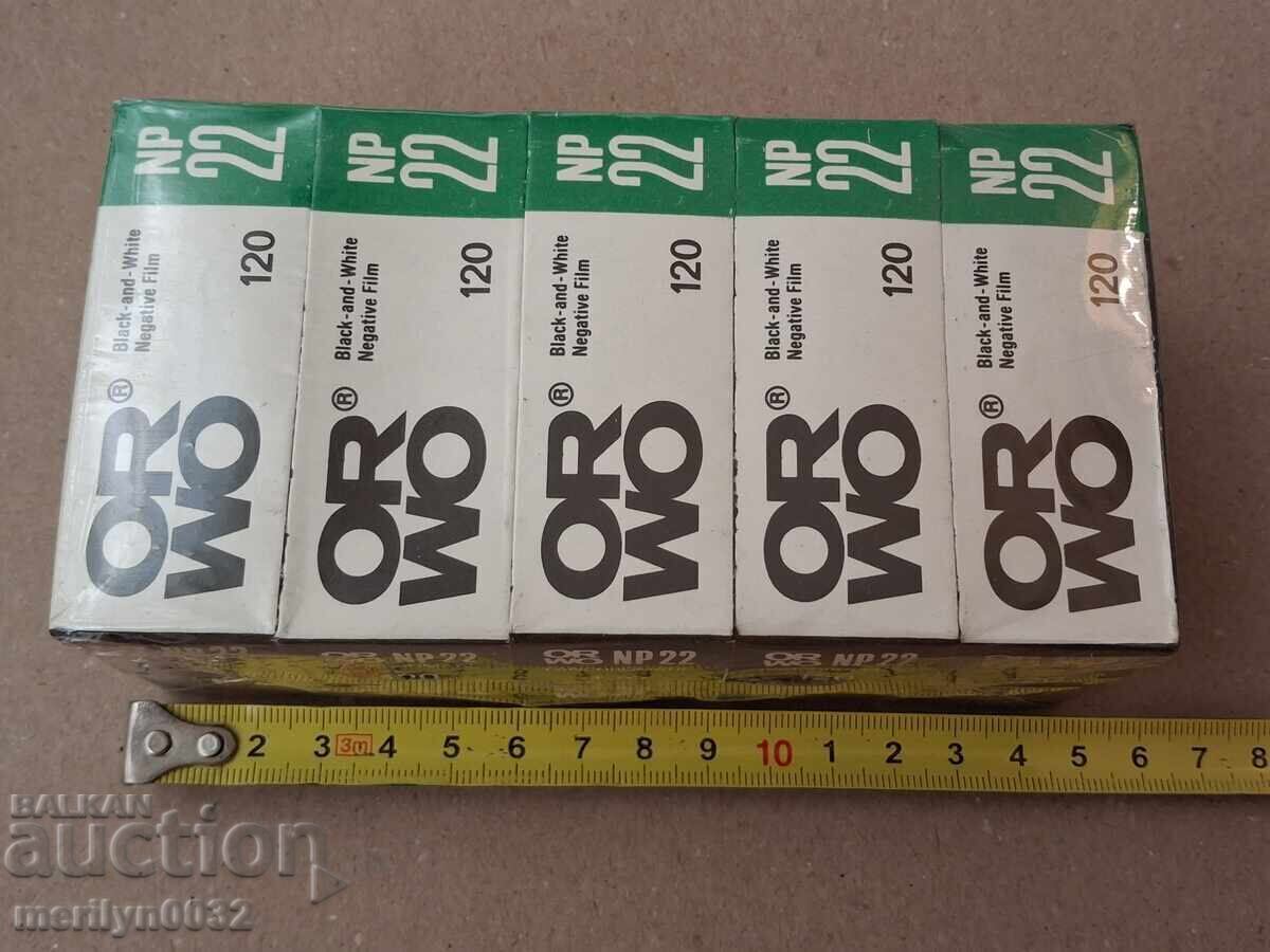 Benzi foto ORWO GDR, RDG, noi, nefolosite, 10 buc cu preț 162.00 BGN | € 82.83